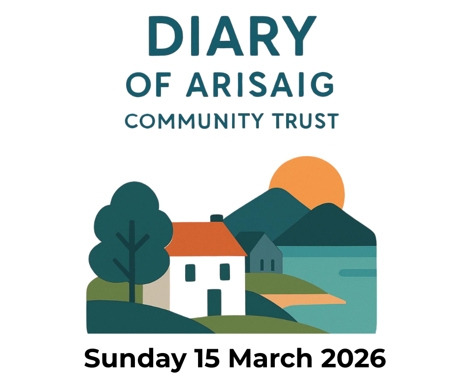 Diary of Arisaig Community Trust 15 March logo