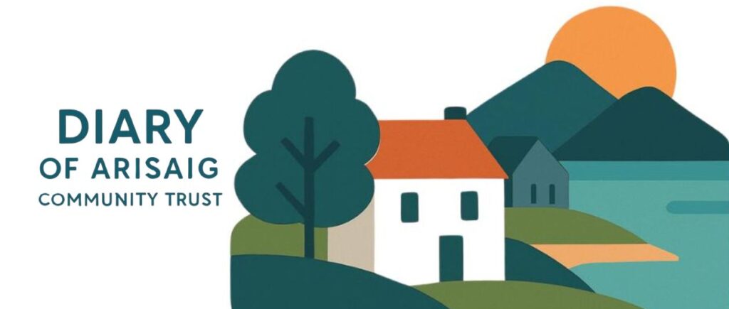 Diary of Arisaig Community Trust blog banner